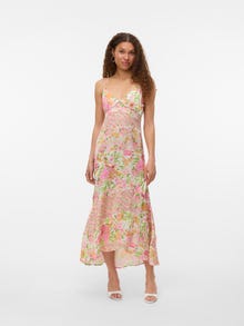 Vero Moda VMALTHEA Lång klänning -Birch - 10338485