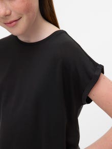 Vero Moda VMAVA Κοντομάνικο μπλουζάκι -Black - 10338491