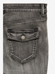 Vero Moda VMFLASH Mid rise Flared fit Jeans -Medium Grey Denim - 10338529