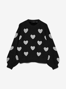 Vero Moda VMFOALOE Pullover -Black - 10338539