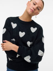 Vero Moda VMFOALOE Pullover -Black - 10338539