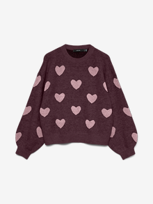 Vero Moda VMFOALOE Sweter -Winetasting - 10338539