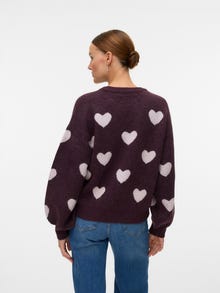 Vero Moda VMFOALOE Sweter -Winetasting - 10338539