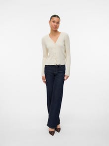 Vero Moda VMFOOLIVE Cárdigan de punto -Birch - 10338601