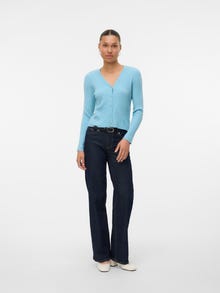 Vero Moda VMFOOLIVE Cárdigan de punto -Chambray Blue - 10338601