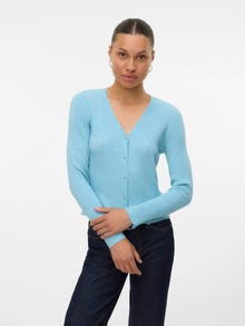 Vero Moda VMFOOLIVE Cárdigan de punto -Chambray Blue - 10338601