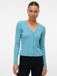 Vero Moda VMFOOLIVE Cárdigan de punto -Gray Mist - 10338601