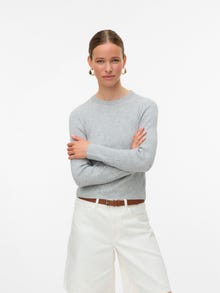Vero Moda VMFOOLIVE Pull-overs -Light Grey Melange - 10338603
