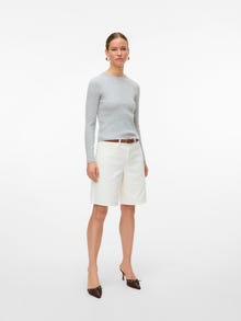 Vero Moda VMFOOLIVE Pull-overs -Light Grey Melange - 10338603