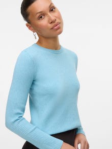 Vero Moda VMFOOLIVE Pulóveres -Chambray Blue - 10338603