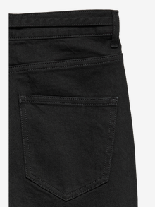 Vero Moda AWMADDIE Taille haute Wide Leg Fit Jeans -Black Denim - 10338630