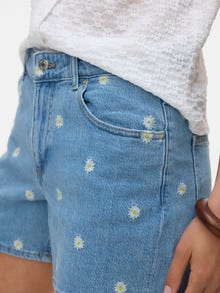 Vero Moda VMTESS Calções -Light Blue Denim - 10338661