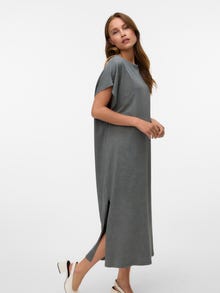 Vero Moda VMMILA Midikleid -Charcoal Gray - 10338675