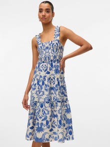 Vero Moda VMKAIA Midikjole -Birch - 10338681
