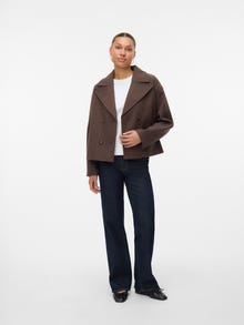 Vero Moda VMVINCELINE Jacke -Chocolate Brown - 10338686