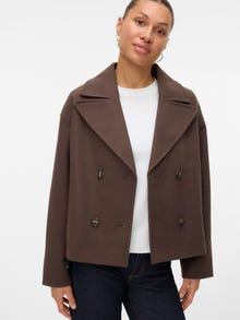Vero Moda VMVINCELINE Jacke -Chocolate Brown - 10338686