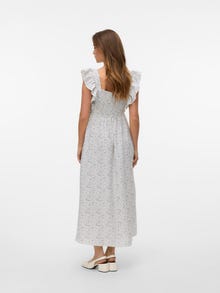 Vero Moda VMVIOLA Vestido midi -Bright White - 10338713