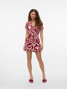 Vero Moda VMLEA Krátke šaty -Birch - 10338728