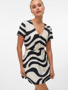 Vero Moda VMLEA Vestido curto -Black - 10338728