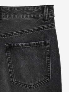 Vero Moda VMBILLIE Hohe Taille Barrel Fit Jeans -Black Denim - 10338845