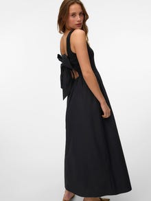 Vero Moda VMVALLY Robe longue -Black - 10338847