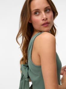 Vero Moda VMVALLY Lang kjole -Laurel Wreath - 10338847
