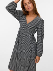 Vero Moda VMKAYA Sukienka midi -Black - 10338890