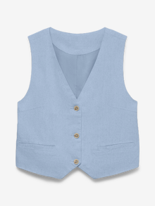 Vero Moda VMLIA Top -Cashmere Blue - 10339042