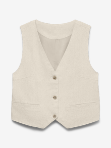 Vero Moda VMLIA Top -Birch - 10339042