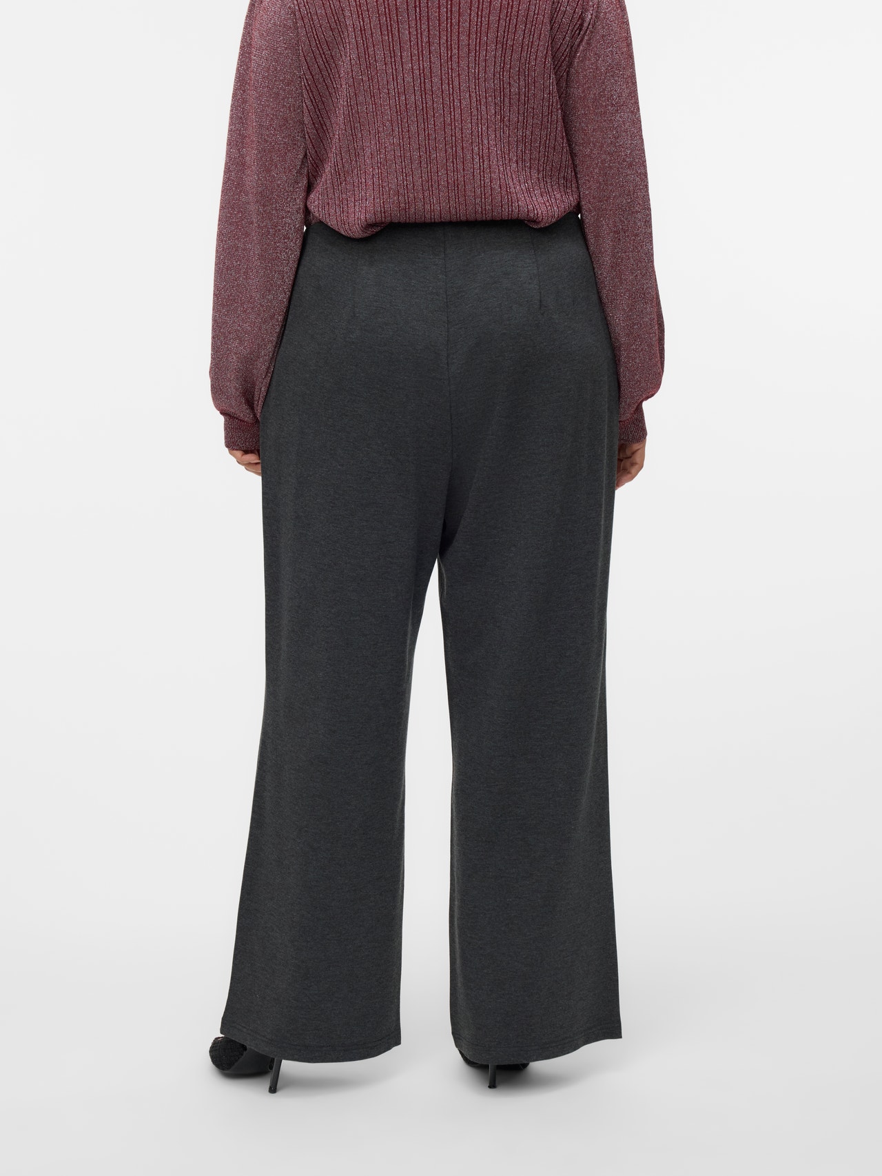 Vero Moda VMCEVA Nadrág -Dark Grey Melange - 10339083