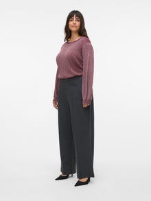 Vero Moda VMCEVA Pantalones -Dark Grey Melange - 10339083