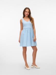 Vero Moda VMVALLY Kurzes Kleid -Cashmere Blue - 10339147
