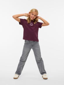 Vero Moda VMSARA T-Shirt -Winetasting - 10339218