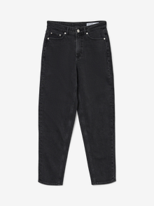 Vero Moda VMCTESSA Korkea vyötärö Mom fit Farkut -Dark Grey Denim - 10339297