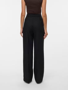 Vero Moda Sirge lõige Püksid -Black - 10339416