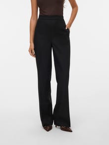 Vero Moda Sirge lõige Püksid -Black - 10339416