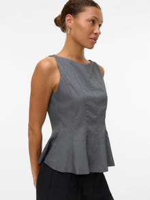 Vero Moda VMKIMBERLY Top -Dark Grey - 10339510