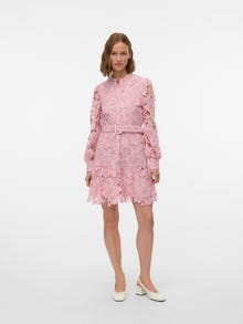 Vero Moda VMARIANA Robe courte -Bleached Mauve - 10339634