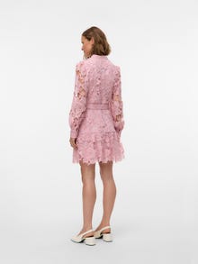 Vero Moda VMARIANA Krótka sukienka -Bleached Mauve - 10339634