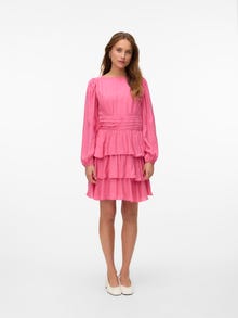 Vero Moda VMLISE Vestido curto -Pink Cosmos - 10339758