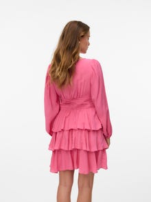 Vero Moda VMLISE Vestido curto -Pink Cosmos - 10339758
