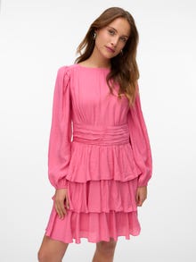 Vero Moda VMLISE Vestido curto -Pink Cosmos - 10339758