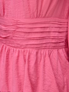 Vero Moda VMLISE Kurzes Kleid -Pink Cosmos - 10339758