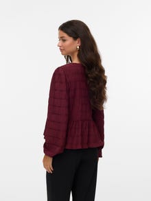 Vero Moda VMERMA Top -Tawny Port - 10339902