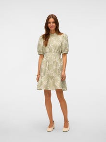 Vero Moda VMSULLE Kort kjole -Fog Green - 10339913