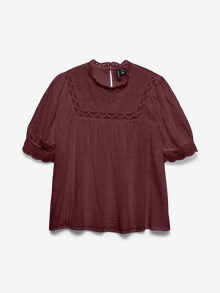 Vero Moda VMCALLIE Top -Tawny Port - 10339915