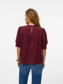 Vero Moda VMCALLIE Top -Tawny Port - 10339915