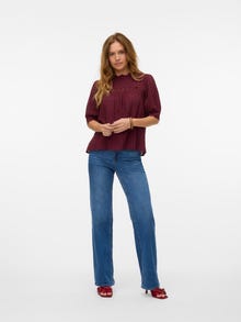 Vero Moda VMCALLIE Top -Tawny Port - 10339915