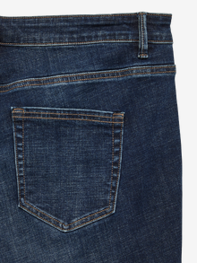 Vero Moda VMCFLASH Vita media Skinny Fit Jeans -Dark Blue Denim - 10339977