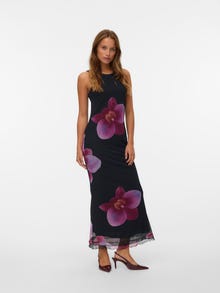 Vero Moda VMFLORY Vestido longo -Black - 10340420